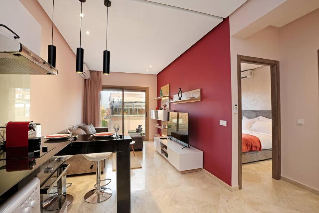 Elegant And Brand New Appart In Hypercenter Of Marrakech Marakéš Exteriér fotografie